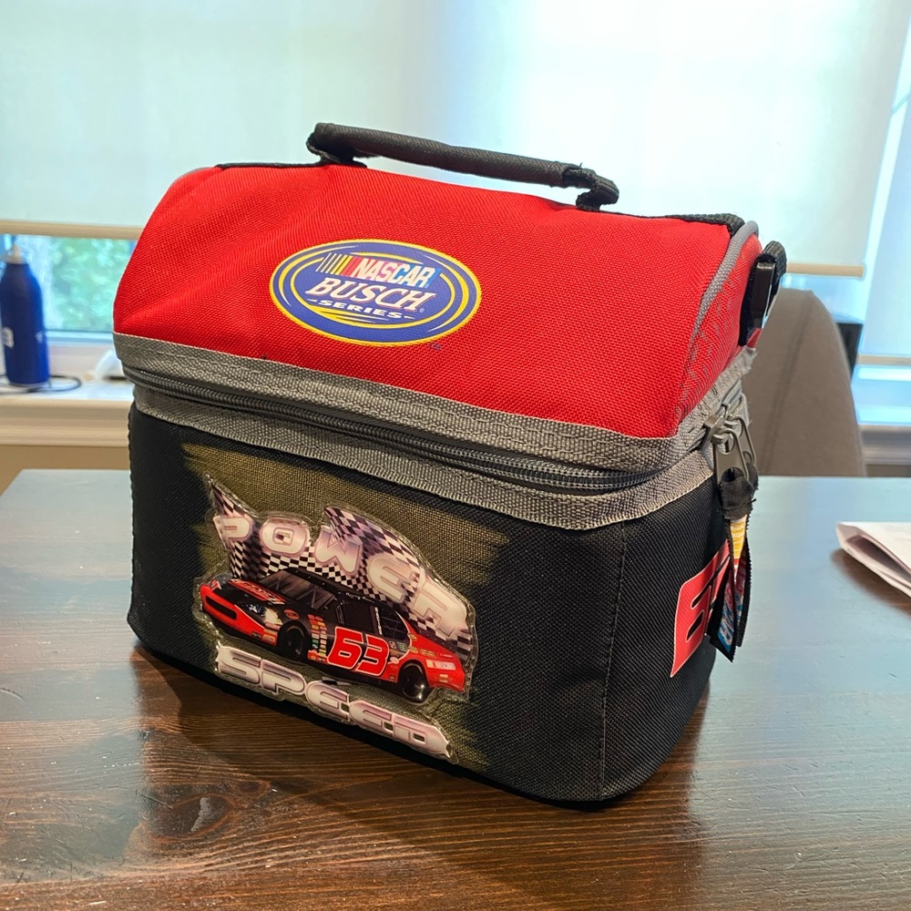 *$5 Bundle Add-On* Insulated NASCAR Racing Car Lunch Bag
